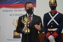 Premio entregado a alcalde de Sopó