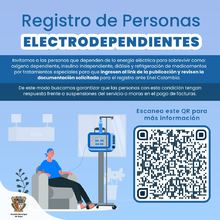 Registro de personas electrodependientes 